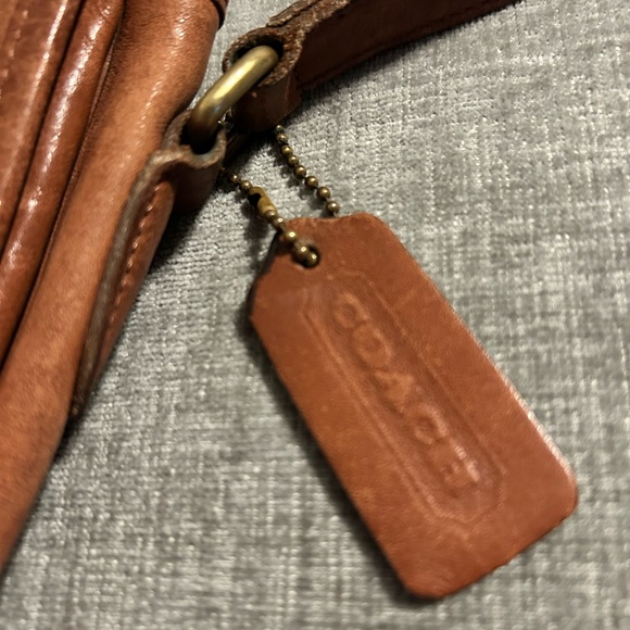 Vintage Coach City Bag #9790 – April 1992 – British Tan – Original Hang Tag - Picture 5 of 14